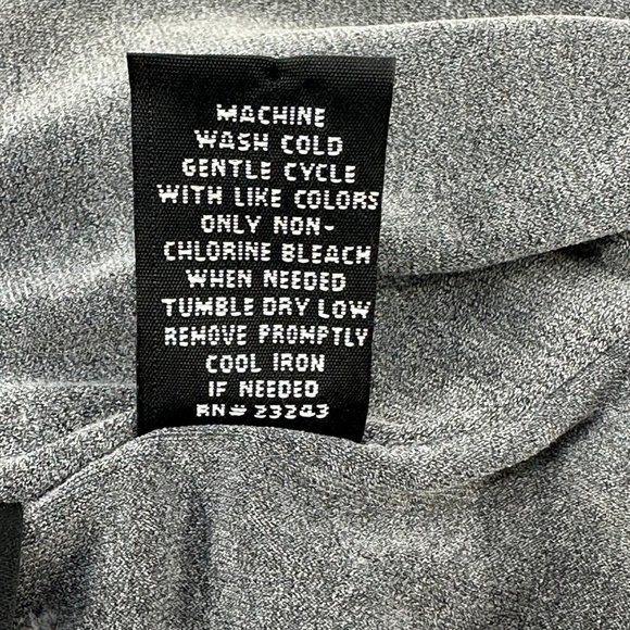 New York And Company Women's Size Large Top Long Sleeve Pullover Gray Preowned - Picture 4 of 11